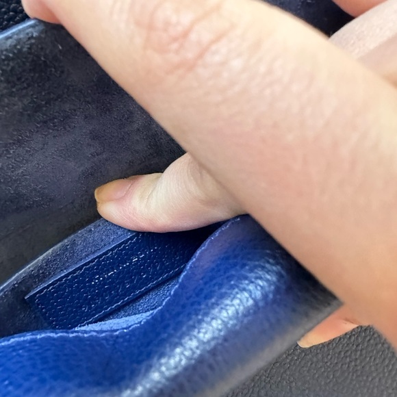 Saint Laurent Sunset Satchel Leather Bag - Picture 13 of 14